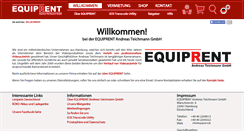 Desktop Screenshot of equiprent.de